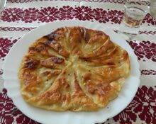 Plăcintă creață, Luminișu, Sălaj.JPG