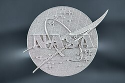 3D print of NASA meatball, made out of GRX-810, an oxide dispersion strengthened high temperature alloy