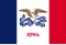 Flagge von Iowa