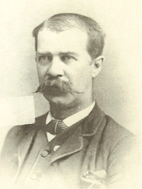 Portrait photograph of Dyer Lum