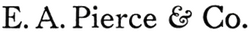 E. A. Pierce & Co. logo