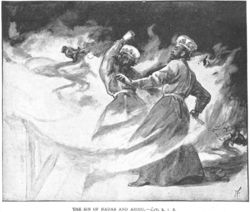 Lev 10 - the sin of nadab and abihu.jpg