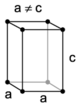 Tetragonal, simple