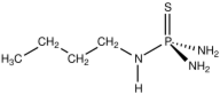 N-butylthiophosphoryltriamide.svg