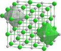 Sodium chloride crystal structure