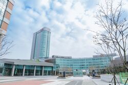 Data Center, Library, Guest House, Student's Hall[lower-alpha 4]