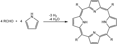Porphyrin synthesis