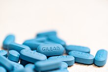 Gilead Truvada for HIV PrEP - Blue Pills (48610083847).jpg