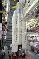 L40 boosters and S139 core stage of GSLV F-05 during integration