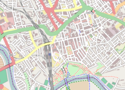 University of Central Lancashire is located in Preston city centre