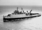 USS Lindenwald (LSD-6) underway in Hampton Roads 1965.jpg