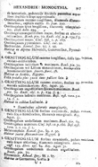page from Linnaeus' Species Plantarum, describing Ornithogalum umbellatum