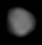 A small white object elongated from the bottom-left to top-right can be seen in the center.