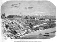 Isla de Fernando Poo – Vista de la playa y ciudad de Santa Isabel.jpg