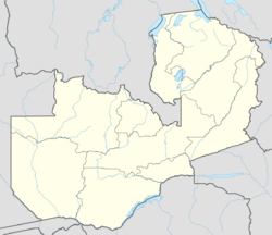 Chinsali is located in Zambia