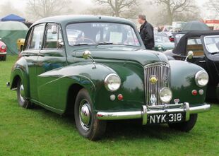 Lanchester Fourteen registered July 1953 1968cc.JPG