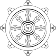 Dharma Wheel.svg