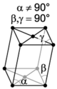 Monoclinic, centered