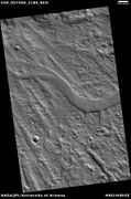 Channel near ejecta, as seen by HiRISE under HiWish program