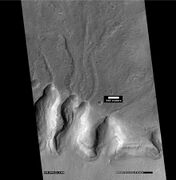 Channels, as seen by HiRISE under HiWish program. This image was named as HiRISE picture of the day for July 17, 2023.