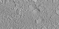 Brain terrain being formed, as seen by HiRISE under HiWish program Note: this is an enlargement of previous image using HiView.