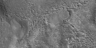 Brain terrain, as seen by HiRISE under HiWish program