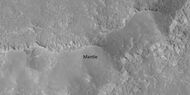 Close view of mantle, as seen by HiRISE under HiWish program