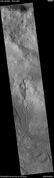 Wide view of channels, as seen by HiRISE under HiWish program