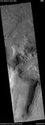 Dipping layers, as seen by HiRISE under HiWish program