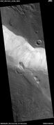 Landslide, as seen by HiRISE under HiWish program