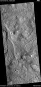 Wide view of channels, as seen by HiRISE under HiWish program