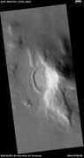 Ridge that is probably from an old glacier, as seen by HiRISE under HiWish program