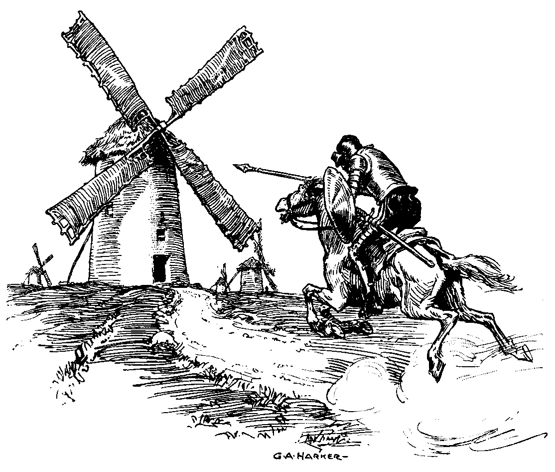 Don-Quixote-Windmill by G A Harker.gif