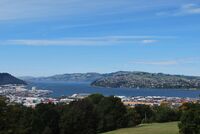 Dunedin seen from Unity Park lookout in the suburb of Mornington