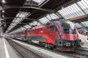 Endstation! ÖBB-Railjet in Zürich HB-20131011