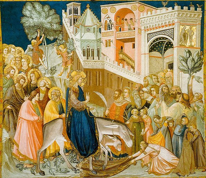 Assisi Frescoes-entry-into-jerusalem Palm Sunday PDWC.jpg