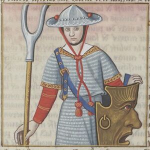 Medieval depiction of Triaria