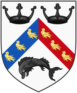 Arms of the University of Sussex (Escutcheon Only) NoOutline.svg