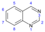 Quinazoline numbered.svg