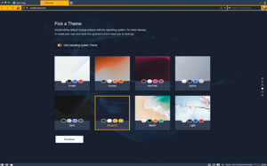 Vivaldi Welcome Page.png